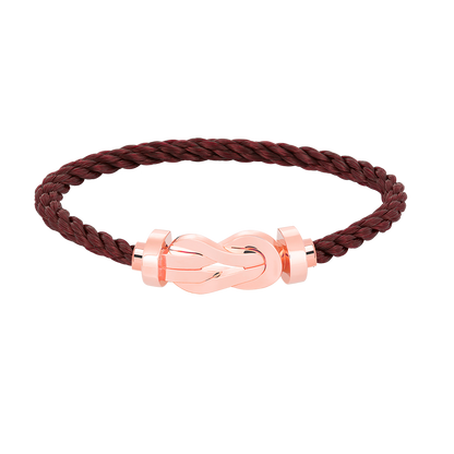 [AuraEcho]CHANCE LARGE 8 FIGURE BUCKLE NO DIAMOND BRACELET ROSE GOLD