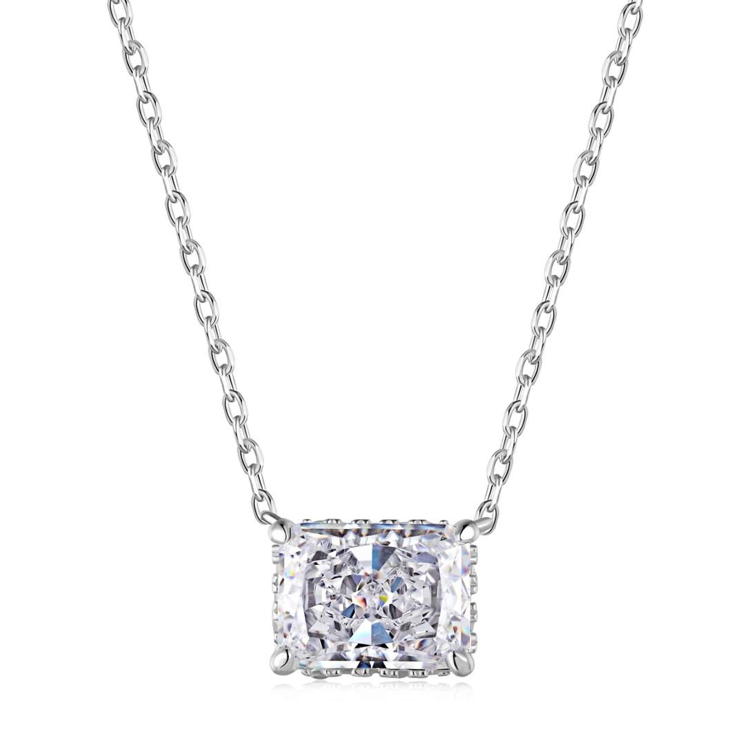[AuraEcho]Luxurious Square Shape Colorful Necalack