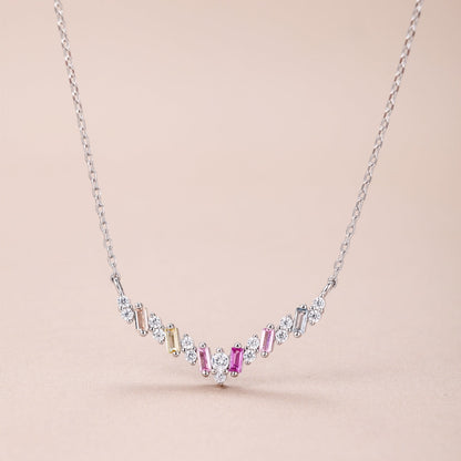 [AuraEcho]Dazzling Rainbow Necklace