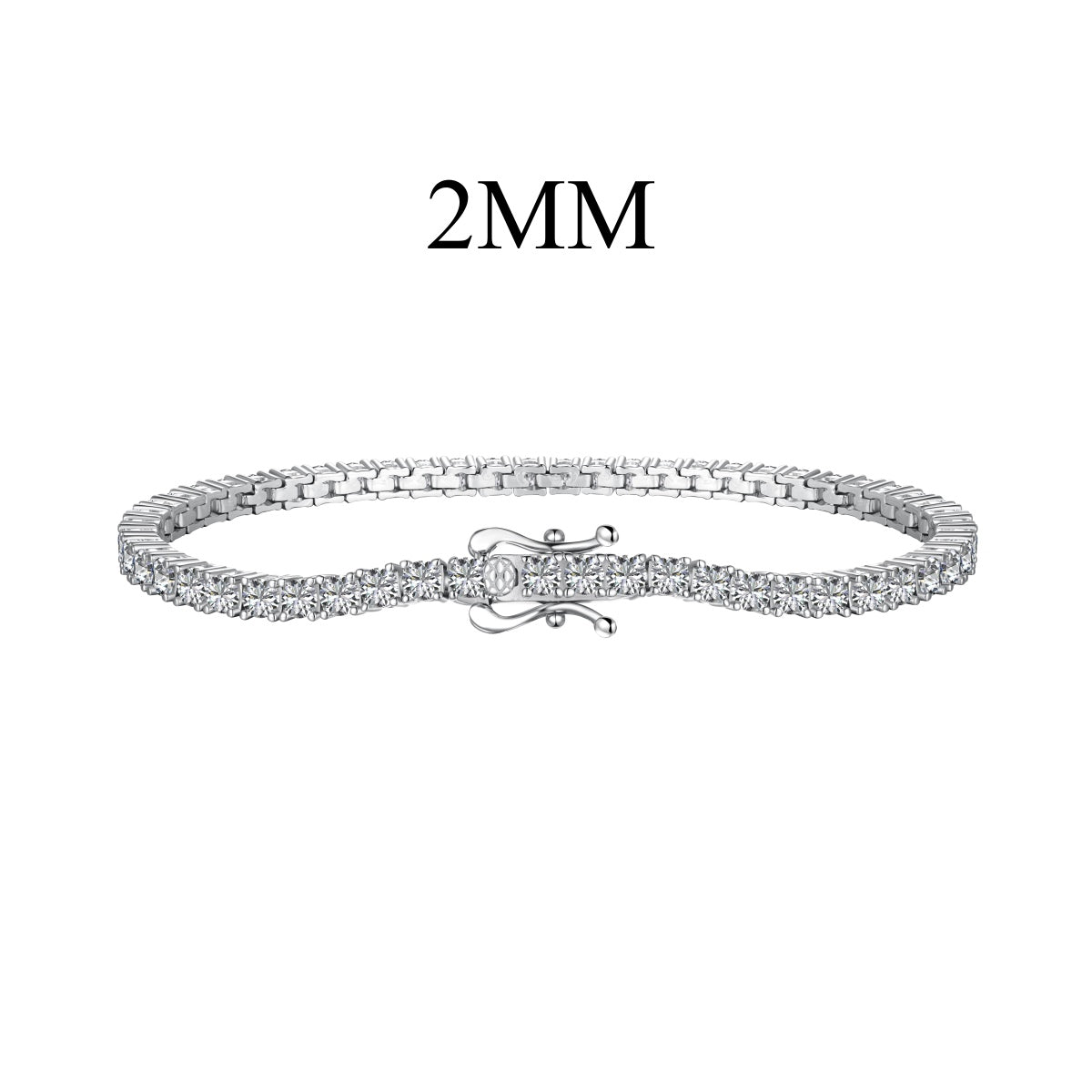[AuraEcho]Dazzling Exquisite Round Cut Daily Bracelet