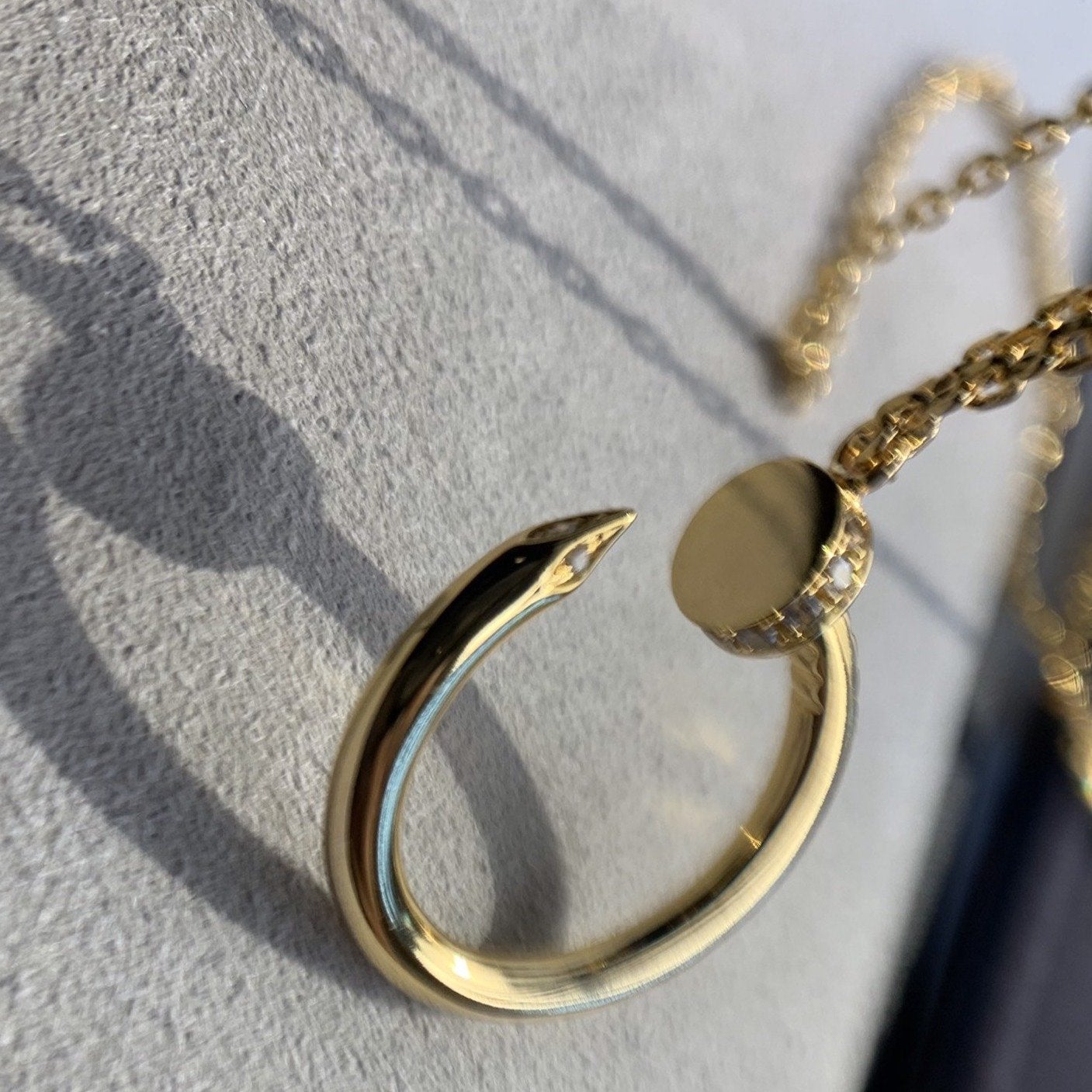 [AuraEcho]JUSTE NECKLACE GOLD