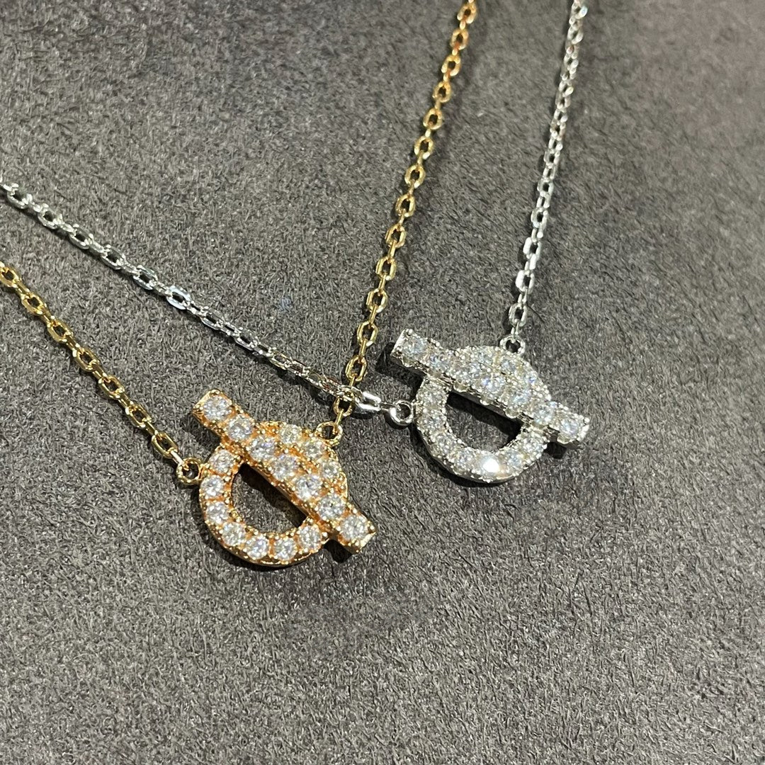 [AuraEcho]ECHAPEE NECKLACE DIAMOND