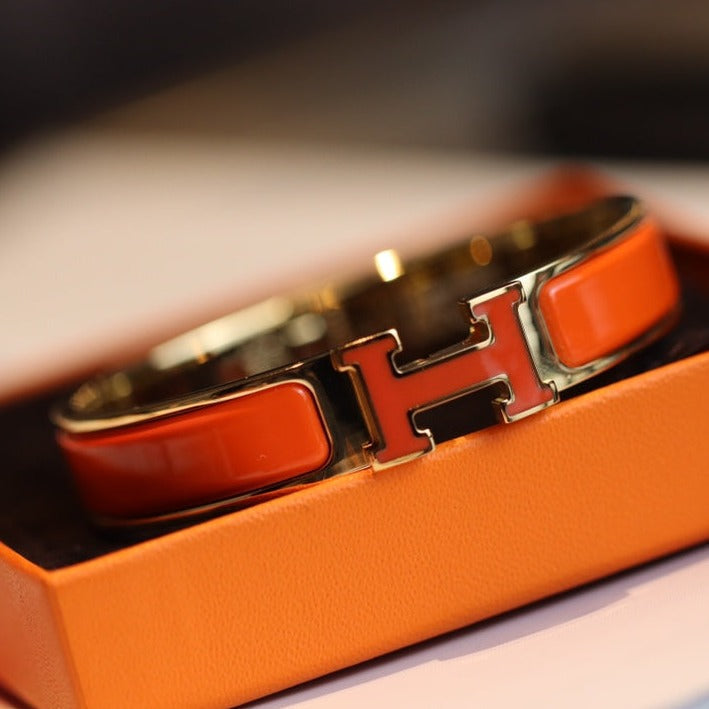 [AuraEcho]H BRACELET 12MM GOLD