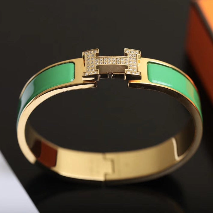 [AuraEcho]H BRACELET GOLD DIAMOND