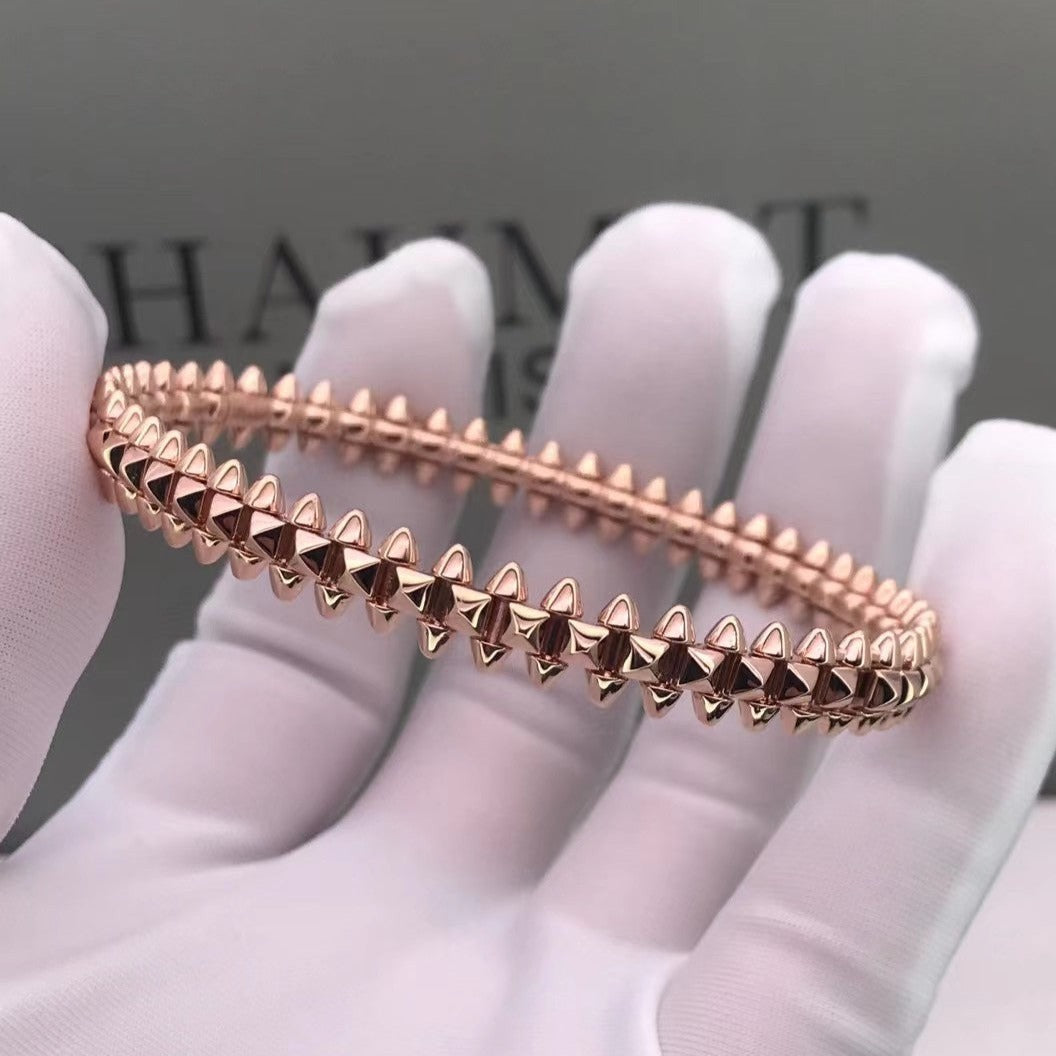 [AuraEcho]CLASH PINK GOLD BRACELET