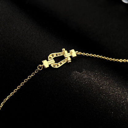 [AuraEcho]FORCE 10 FULL DIAMOND BUCKLE CHAIN LINK MINI MODEL