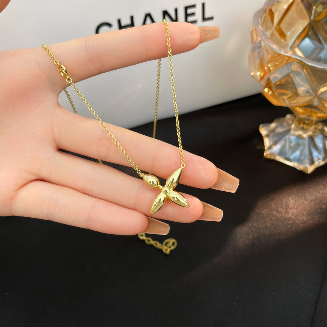 [AuraEcho]LOUISETTE GOLD NECKLACE