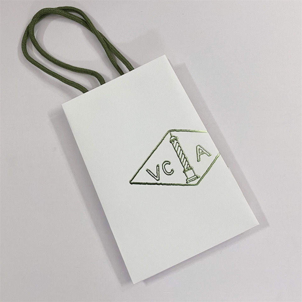 [AuraEcho]VA CLOVER BRACELET NECKLACE RING BOX GIFT BAG