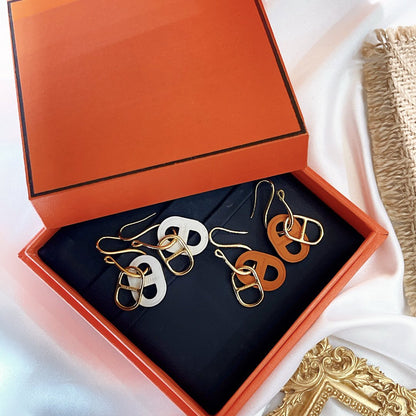 [AuraEcho]HM O'MAILLON GOLD EARRINGS