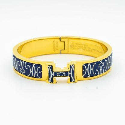 [AuraEcho]H BRACELET BLACK MULTICOLOR