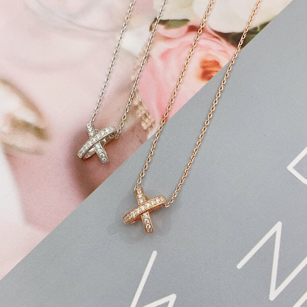 [AuraEcho]JEUX DE DIAMOND NECKLACE
