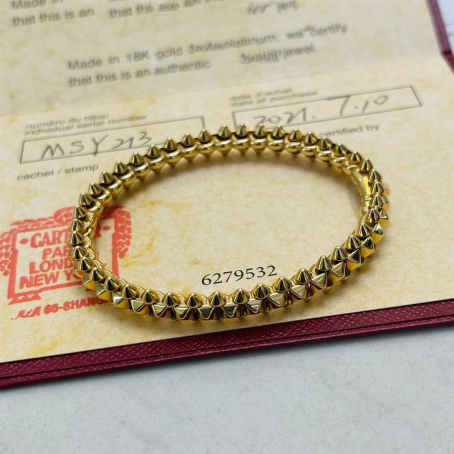 [AuraEcho]CLASH GOLD BRACELET