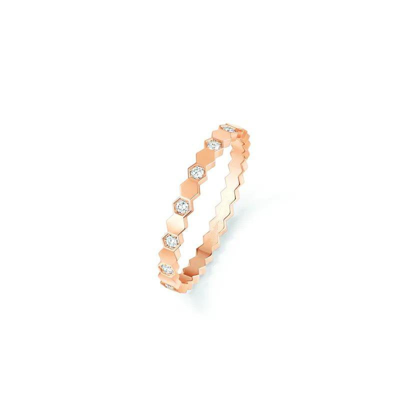 [AuraEcho]BEE LOVE RING PINK GOLD DIAMOND