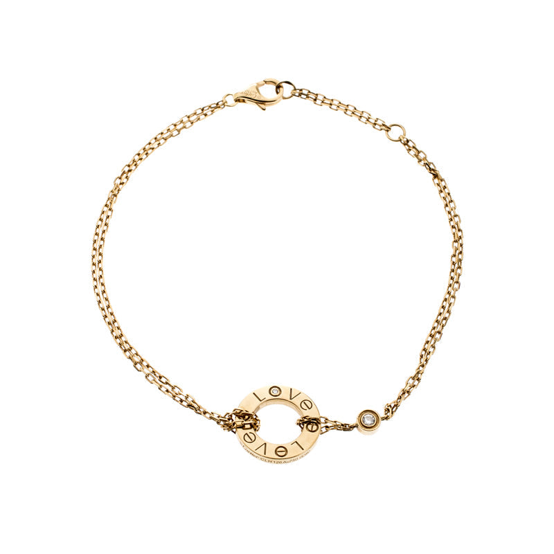 [AuraEcho]LOVE BRACELET 2 DIAMOND