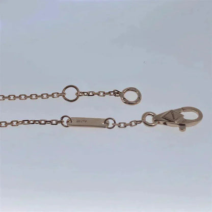[AuraEcho]CLOVER WHITE MOP SINGLE FLOWER BRACELET