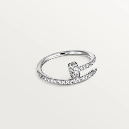 [AuraEcho]JUSTE RING 1.8MM SILVER DIAMONDS
